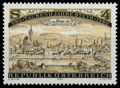 Österreich 1980 Nr 1645 postfrisch S59E432