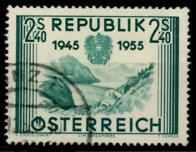 Österreich 1955 Nr 1016 gestempelt X7FE196