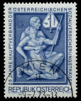 Österreich 1973 Nr 1415 zentrisch gestempelt X8024FA