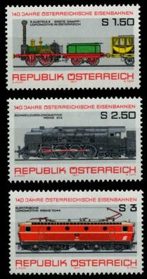 Österreich 1977 Nr 1559-1561 postfrisch X80968E