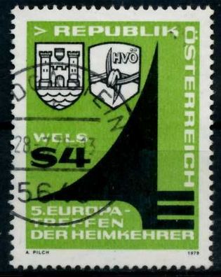 Österreich 1979 Nr 1615 zentrisch gestempelt X80D8D2