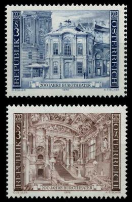Österreich 1976 Nr 1507-1508 postfrisch S0032AA