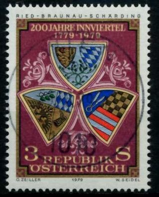 Österreich 1979 Nr 1610 zentrisch gestempelt X80D842