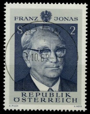 Österreich 1969 Nr 1315 zentrisch gestempelt X81CF2E