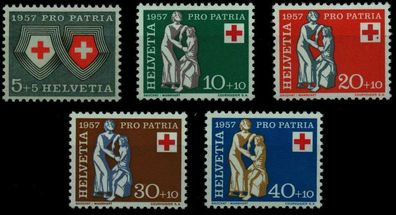 Schweiz PRO PATRIA Nr 641-645 postfrisch S5D241A