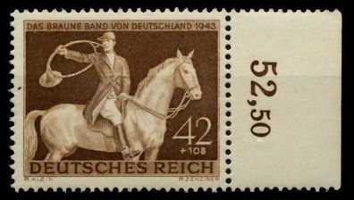 3. REICH 1943 Nr 854 postfrisch ORA X8599E2