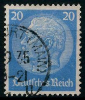 3. REICH 1933 Nr 521 gestempelt X86738A
