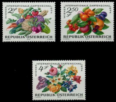 Österreich 1974 Nr 1444-1446 postfrisch S5B52F6