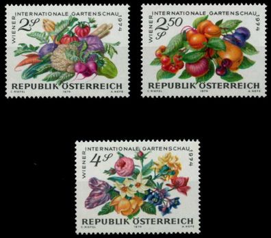 Österreich 1974 Nr 1444-1446 postfrisch S5B52F2