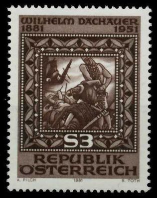 Österreich 1981 Nr 1666 postfrisch S59E852