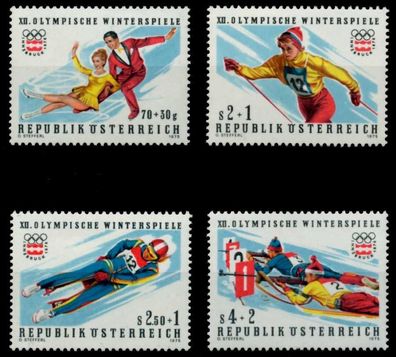 Österreich 1975 Nr 1499-1502 postfrisch X805546