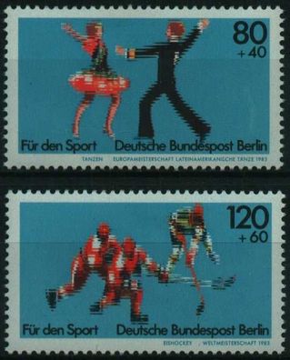 BERLIN 1983 Nr 698-699 postfrisch S5F5352