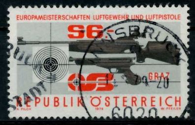 Österreich 1979 Nr 1599 zentrisch gestempelt X80D7D2