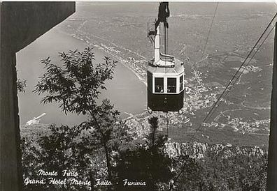 Italien 1954 - Grand Hotel Monte Faito Funivia, AK 950 Foto Ansichtskarte Postkarte