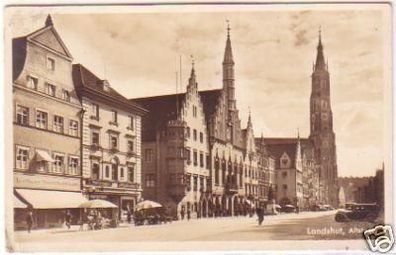 17375 Ak Landshut Altstadt Kaufhaus usw. 1936