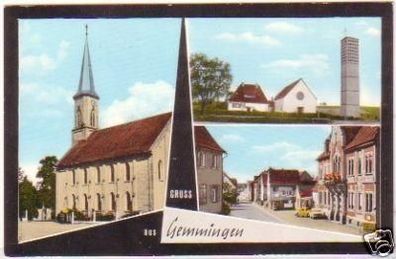 19351 Mehrbild Ak Gruss aus Gemmingen um 1960