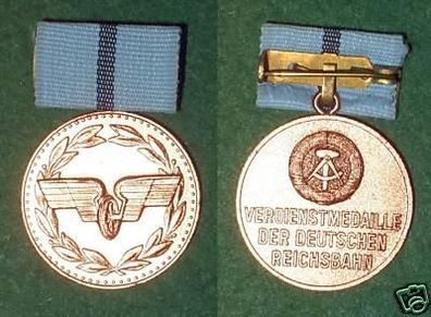 DDR Verdienstmedaille der Reichsbahn in Bronze