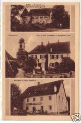 17605 Mehrbild Ak Kunreuth Gasthaus usw. um 1925