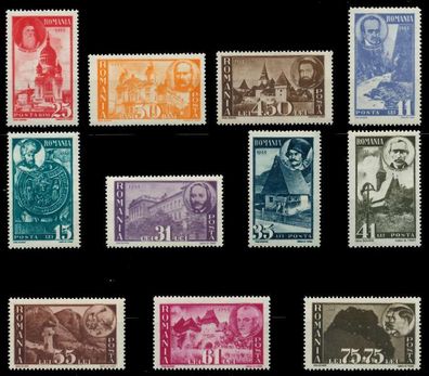 Rumänien 1945 Nr 836-846 postfrisch S0198E2