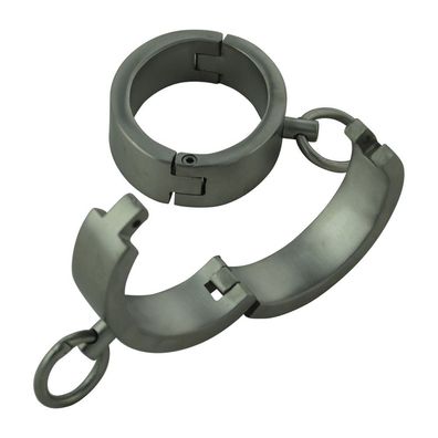 Ovale Handfessel-Stahlfessel -Ring der O - klein