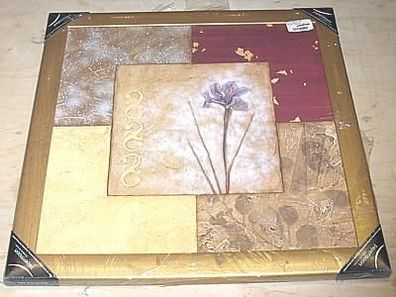Papermoon Bild mit Holzrahmen 48 x 48 abwaschbar
