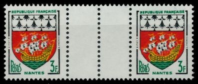 Frankreich 1958 Nr 1222ZW postfrisch 3ER STR S026E0E