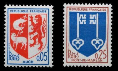 Frankreich 1966 Nr 1534-1535 postfrisch X88DE7A
