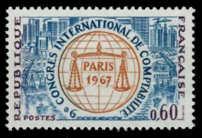 Frankreich 1967 Nr 1596 postfrisch X88ED3E