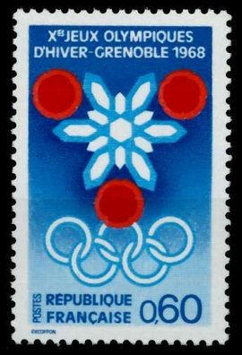 Frankreich 1967 Nr 1576 postfrisch S02A4DE