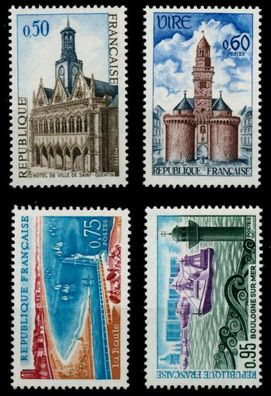 Frankreich 1967 Nr 1591-1594 postfrisch S028E6A