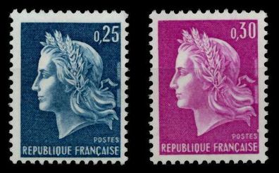 Frankreich 1967 Nr 1602-1603 postfrisch S02927E