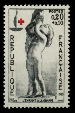 Frankreich 1963 Nr 1454 postfrisch S02A76E