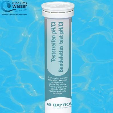 Bayrol Teststreifen pH/ Chlor 25 St.