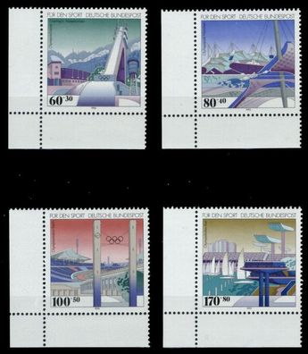 BRD 1993 Nr 1650-1653 postfrisch ECKE-ULI X8FB85E