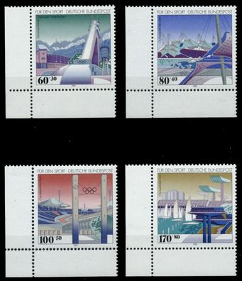 BRD 1993 Nr 1650-1653 postfrisch ECKE-ULI X8FB8DA