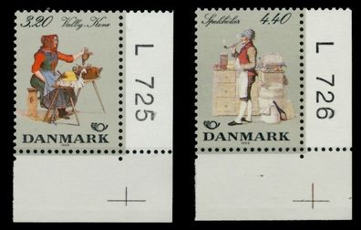 Dänemark 1989 Nr 947-948 postfrisch ECKE-URE X90DDAE