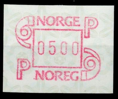 Norwegen ATM Nr ATM3-500 postfrisch X911A32