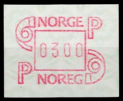 Norwegen ATM Nr ATM3-300 postfrisch X911A76