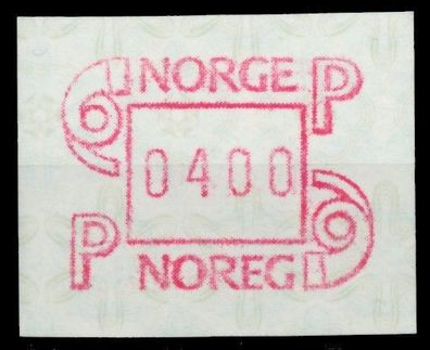 Norwegen ATM Nr ATM3-400 postfrisch X911A92