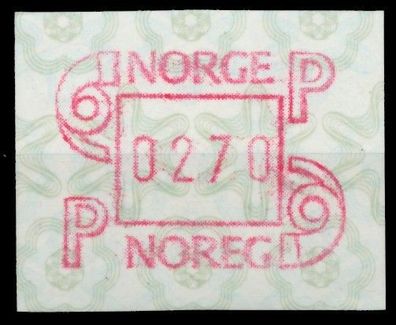 Norwegen ATM Nr ATM3-270 postfrisch X911ADA