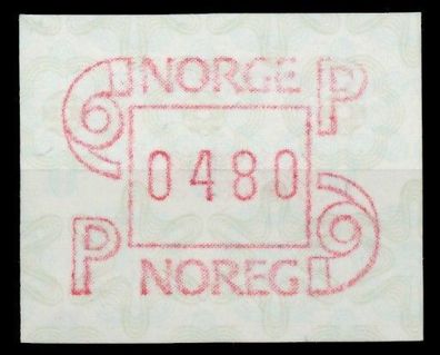 Norwegen ATM Nr ATM3-480 postfrisch X911B06