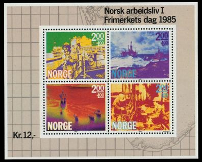 Norwegen Block 5 postfrisch S033966