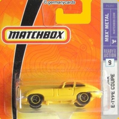 Spielzeugauto Matchbox 2009* Jaguar E-Type Coupe 1961
