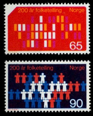 Norwegen Nr 596-597 postfrisch S034CDA