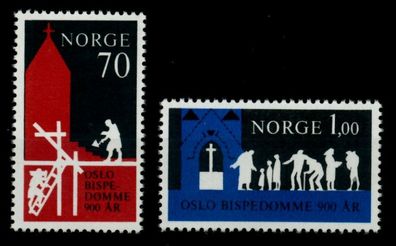 Norwegen Nr 627-628 postfrisch S034E72