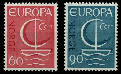 Norwegen 1966 Nr 547-548 postfrisch S034F5E