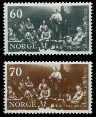 Norwegen Nr 625-626 postfrisch S034E5A