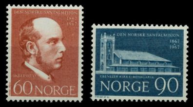 Norwegen 1967 Nr 559-560 postfrisch S034F6A