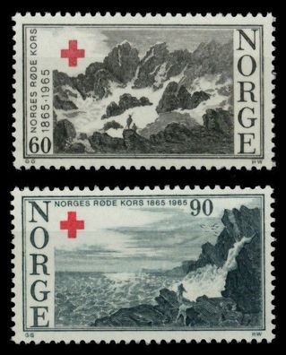 Norwegen Nr 530-531 postfrisch X91608E