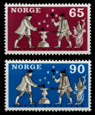 Norwegen Nr 564-565 postfrisch S03658A